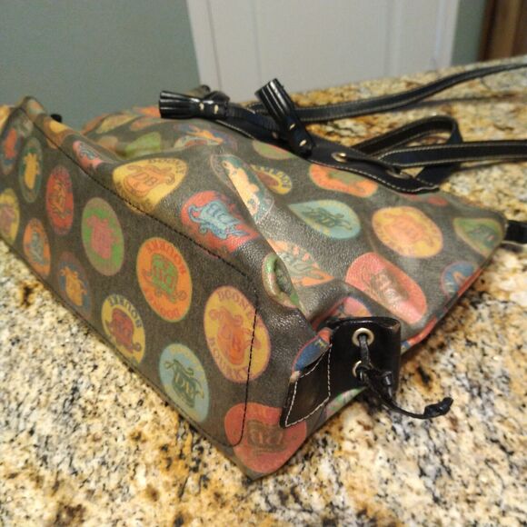 Dooney and Bourke Womens Monogram Hand Bag Multicolor - Picture 7 of 11